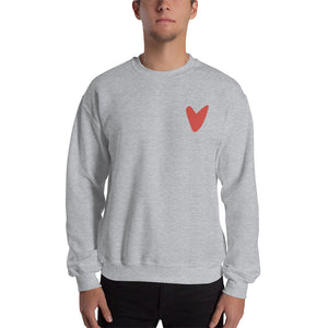 Heart Sweatshirt unisex